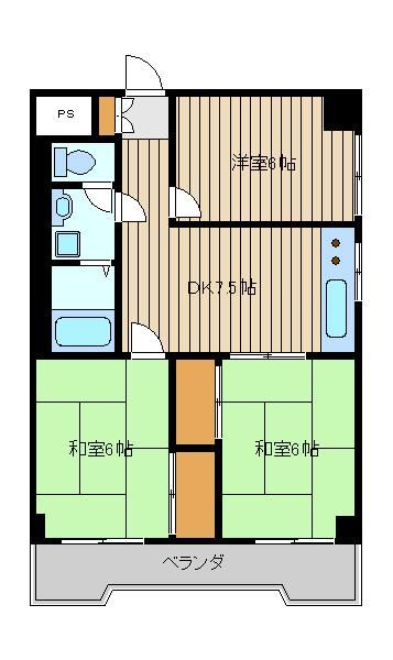 賃貸マンション 都営大江戸線練馬春日町 練馬春日町の3dk賃貸マンション 春日サンラークシノダ ハウステーションネットワーク